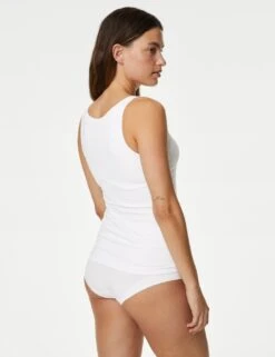 Cotton Rich Bra Vest Padded Cups -Marks And Spencer Shop SD 02 T32 5089 Z0 X EC 2