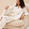 Pure Cotton Palm Print Pyjama Set 17 Pure Cotton Palm Print Pyjama Set -Marks And Spencer Shop SD 02 T37 1314J Y8 X EC 0