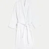 Pure Cotton Dressing Gown 8 Pure Cotton Dressing Gown -Marks And Spencer Shop SD 02 T37 2275G Z0 X EC 90