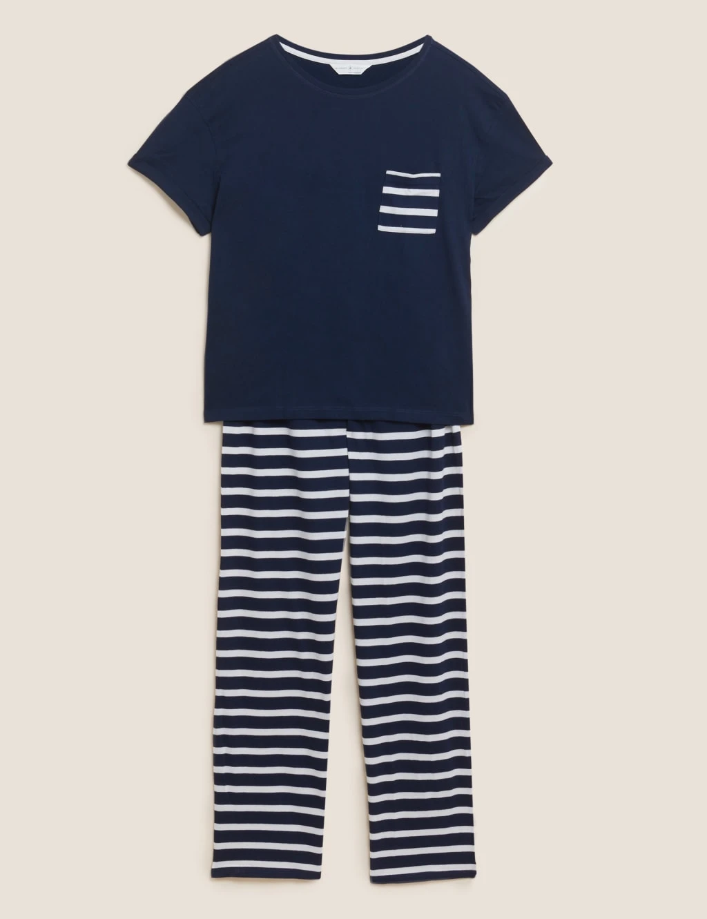 Pure Cotton Striped Pyjama Set 1 Pure Cotton Striped Pyjama Set