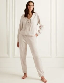 Brushed Cotton Rich Lounge Top -Marks And Spencer Shop SD 02 T37 5922Q KN X EC 1