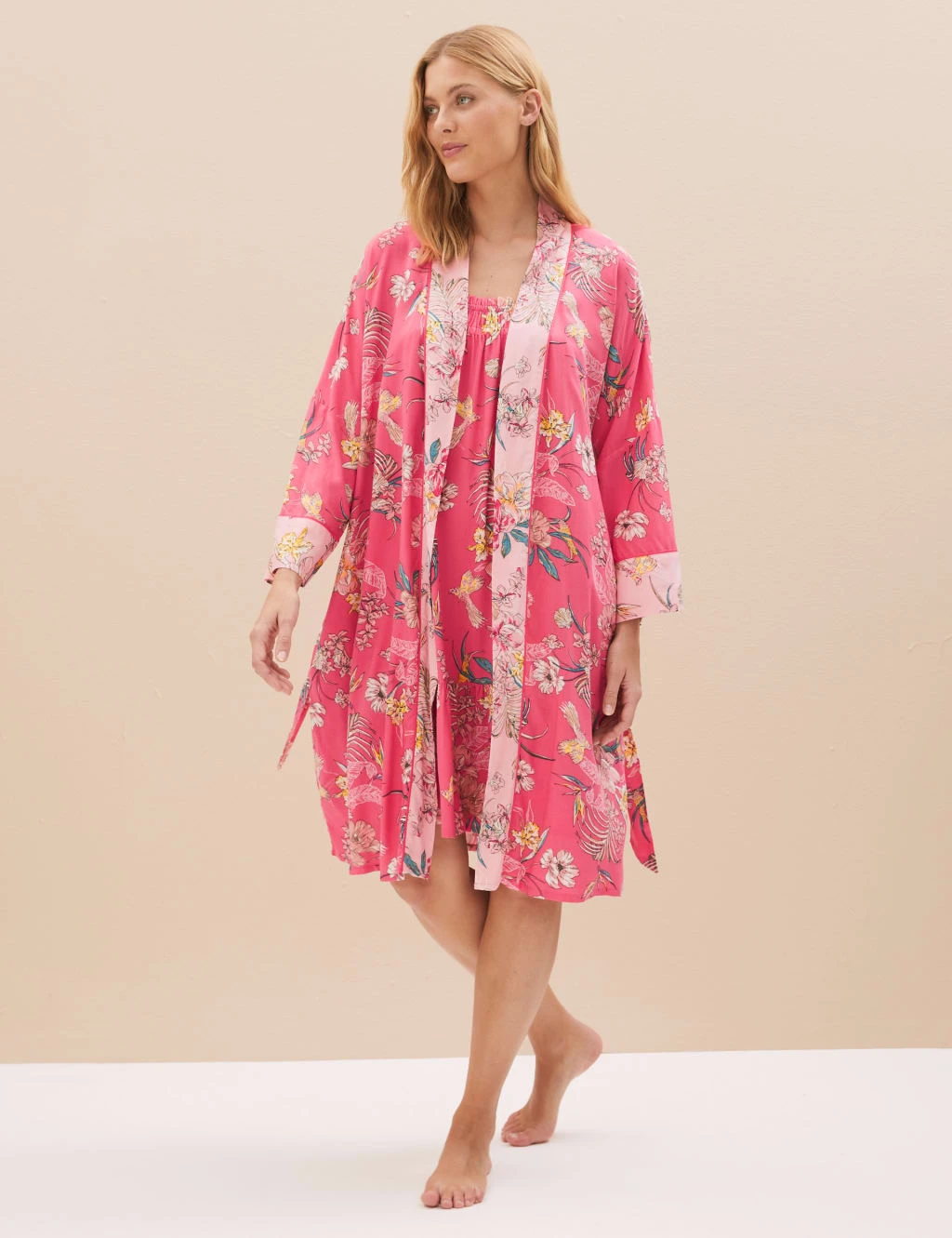 Floral Print Short Wrap 3 Floral Print Short Wrap - Image 3