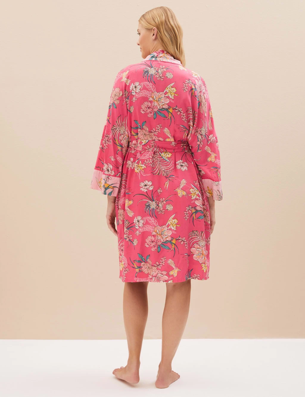 Floral Print Short Wrap 4 Floral Print Short Wrap - Image 4