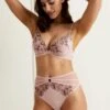 Iris High Waisted Brazilian Knickers