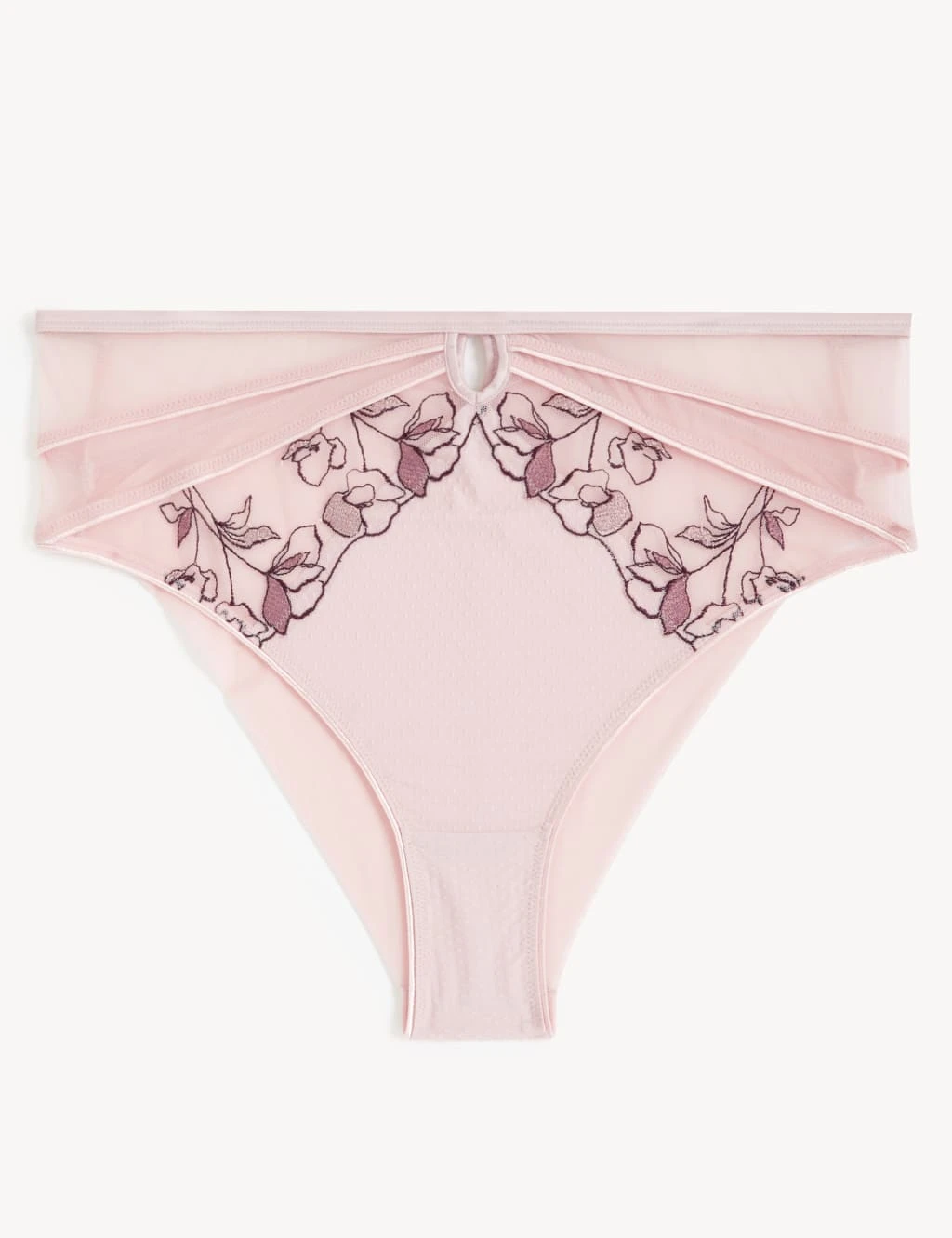 Iris High Waisted Brazilian Knickers 2 Iris High Waisted Brazilian Knickers - Image 2