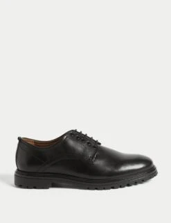 Leather Derby Shoes