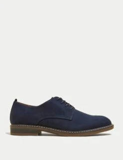Faux Suede Derby Shoes 9 Faux Suede Derby Shoes -Marks And Spencer Shop SD 03 T03 5089 F0 X EC 3