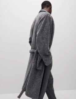 Fleece Supersoft Dressing Gown -Marks And Spencer Shop SD 03 T07 6530 UT X EC 2