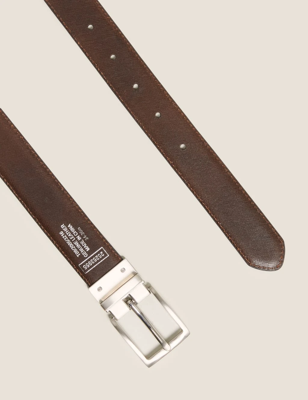 Leather Reversible Belt 4 Leather Reversible Belt - Image 4