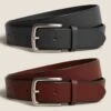 2pk Leather Belts -Marks And Spencer Shop SD 03 T09 3250 NY X EC 90