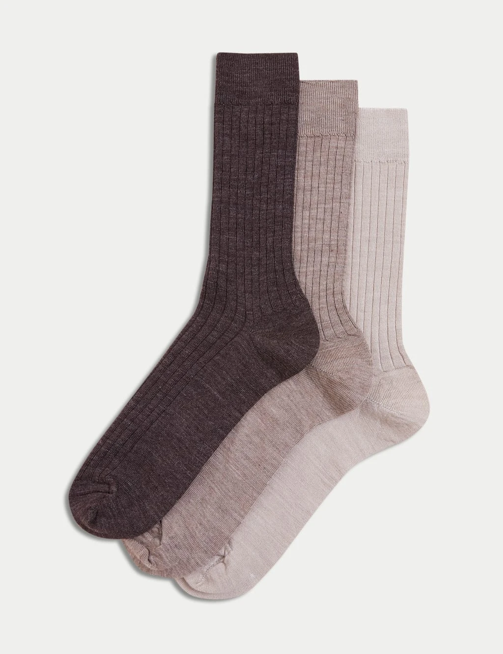 3pk Lambswool Smart Socks 1 3pk Lambswool Smart Socks