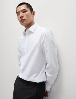 Slim Fit Easy Iron Shirt