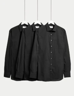 3pk Regular Fit Long Sleeve Shirts