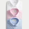 3pk Regular Fit Easy Iron Long Sleeve Shirts