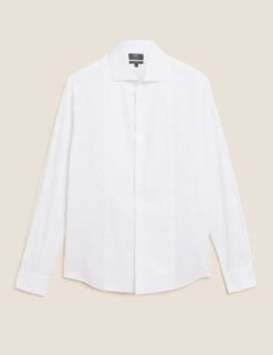 Slim Fit Cotton Rich Dinner Shirt -Marks And Spencer Shop SD 03 T11 7307S Z0 X EC 90