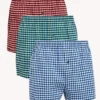 3pk Pure Cotton Geometric Woven Boxers -Marks And Spencer Shop SD 03 T14 3921 ZZ X EC 0
