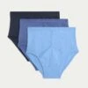 3pk Pure Cotton Briefs 9 3pk Pure Cotton Briefs -Marks And Spencer Shop SD 03 T14 6665C E4 X EC 0