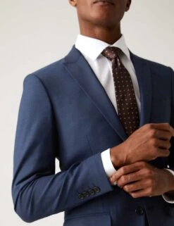 Skinny Fit Sharkskin Suit Jacket With Stretch -Marks And Spencer Shop SD 03 T15 1607S XB X EC 3