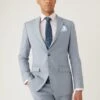 Slim Fit Micro Puppytooth Suit Jacket