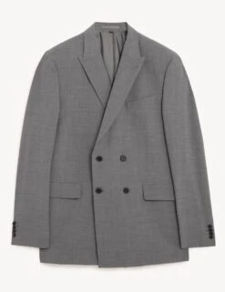 The Ultimate Tailored Fit Double Breasted Suit Jacket -Marks And Spencer Shop SD 03 T15 2031D T1 X EC 90