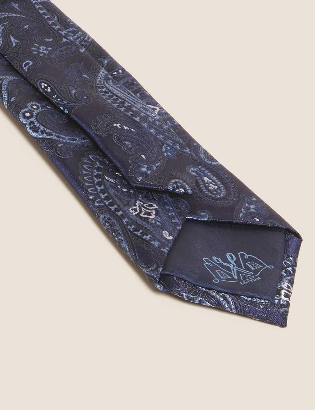 Paisley Pure Silk Tie 2 Paisley Pure Silk Tie - Image 2