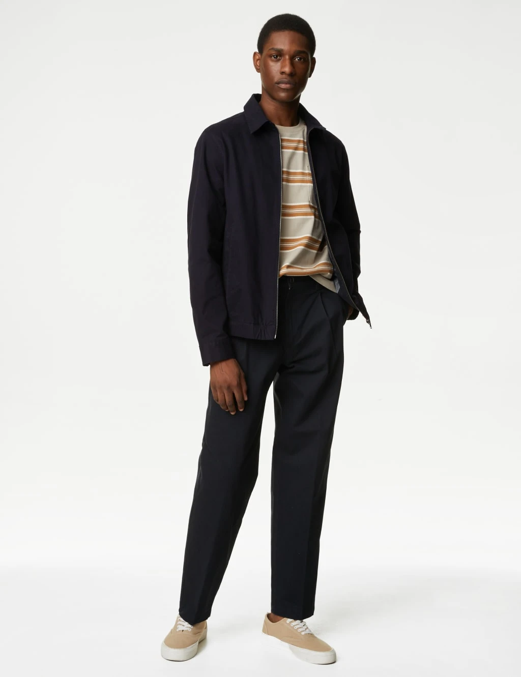 Cotton Rich Harrington Jacket 1 Cotton Rich Harrington Jacket