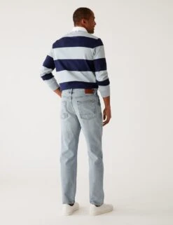 Loose Fit Rigid Vintage Wash Jeans -Marks And Spencer Shop SD 03 T17 1660F IP X EC 4