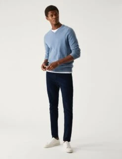 Skinny Fit Tea Dyed Stretch Jeans
