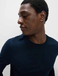 2pk Pure Cotton Long Sleeve T-Shirts -Marks And Spencer Shop SD 03 T28 6065M F4 X EC 1