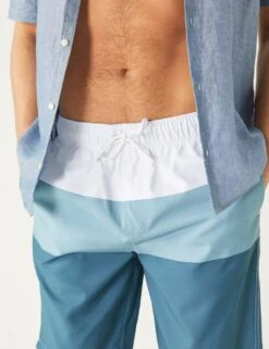 Quick Dry Pocketed Swim Shorts