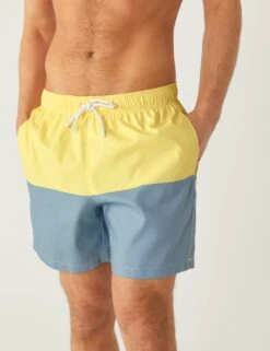 Quick Dry Colour Block Swim Shorts -Marks And Spencer Shop SD 03 T28 7993M R4 X EC 1