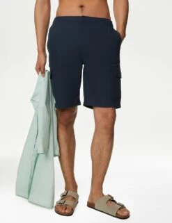 Quick Dry Pocketed Cargo Swim Shorts
