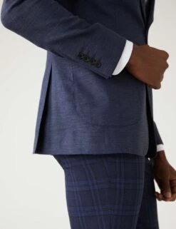 Linen Blend Herringbone Jacket -Marks And Spencer Shop SD 03 T70 2008T E0 X EC 3