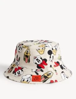Kids' Pure Cotton Mickey Mouse™ Sun Hat (12 Mths - 6 Yrs)