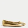 No Brand Kids' Metallic Ballet Pumps (13 Small - 6 Large) -Marks And Spencer Shop SD 04 T72 4311G S0 X EC 0