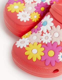 Kids' Floral Clogs (4 Small - 2 Large) -Marks And Spencer Shop SD 04 T72 4373Y CJ X EC 1