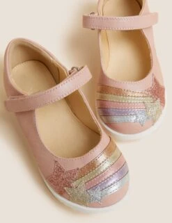 Kids' Rainbow Riptape Mary Jane Shoes (4 Small -13 Small) -Marks And Spencer Shop SD 04 T72 4374Y A4 X EC 1