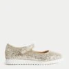 Kids' Glitter Mary Jane Shoes (4 Small - 13 Small) -Marks And Spencer Shop SD 04 T72 4379Y S0 X EC 0