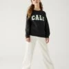 Cotton Rich Cali Dreaming Slogan Sweatshirt (6-16 Yrs)