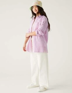 Pure Cotton Shirt (6-16 Yrs) -Marks And Spencer Shop SD 04 T74 2014I A0 X EC 1