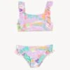 Palm Print Frill Bikini (6-16 Yrs) -Marks And Spencer Shop SD 04 T74 9609P G0 X EC 90