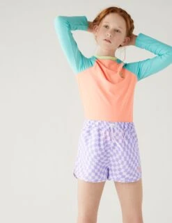 Checkerboard Swim Shorts (6-16 Yrs)