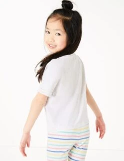 No Brand Reversible Sequin Ice Cream T-shirt (2-7 Yrs) -Marks And Spencer Shop SD 04 T77 2124E Z4 X EC 2