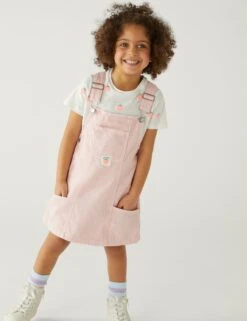 2pc Cotton Rich Strawberry Outfit (2-8 Yrs)