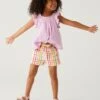 Pure Cotton Checked Shorts (2-8 Yrs) 11 Pure Cotton Checked Shorts (2-8 Yrs) -Marks And Spencer Shop SD 04 T77 3689E ZZ X EC 0