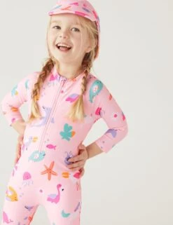 2pc Sea Life Swim Set (2-8 Yrs)