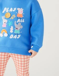 Cotton Rich Peppa Pig™ Sweatshirt (2-8 Yrs) -Marks And Spencer Shop SD 04 T77 6298C E0 X EC 1