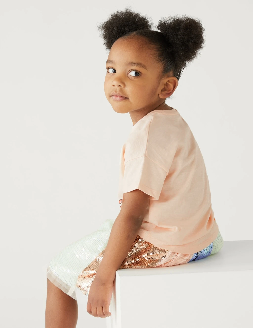 Pure Cotton Disney Princess™ T-Shirt (2-8 Yrs) 4 Pure Cotton Disney Princess™ T-Shirt (2-8 Yrs) - Image 4