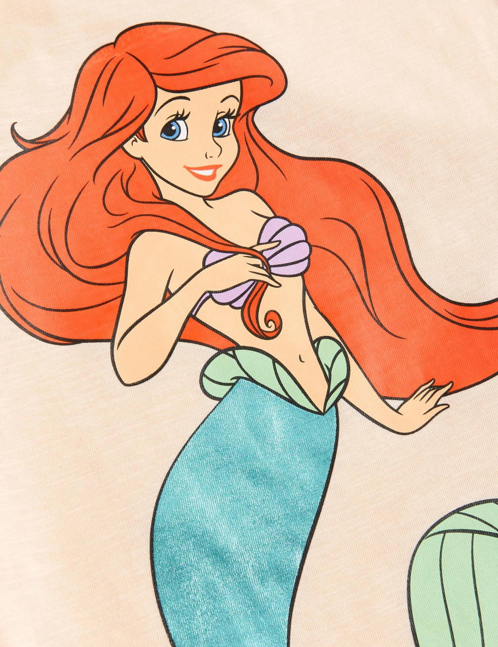 Pure Cotton Disney Princess™ T-Shirt (2-8 Yrs) 5 Pure Cotton Disney Princess™ T-Shirt (2-8 Yrs) - Image 5