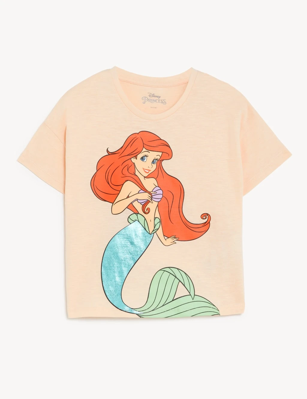Pure Cotton Disney Princess™ T-Shirt (2-8 Yrs) 2 Pure Cotton Disney Princess™ T-Shirt (2-8 Yrs) - Image 2